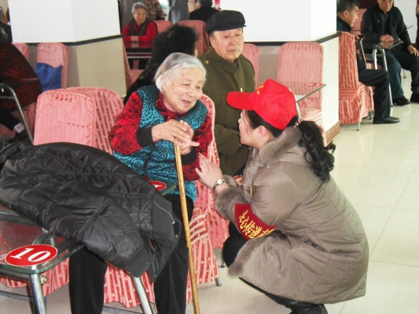 54、2013.3月5日学雷锋日福利家园老年公寓活动 - 爱心传递志愿者服务队 - 绥化市爱心传递志愿者服务队