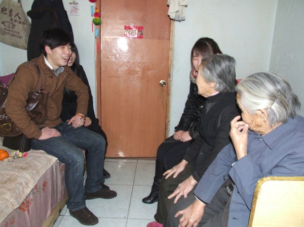 12、正月十四给吉泰老年公寓的老人们送汤圆 - 爱心传递志愿者服务队 - 绥化市爱心传递志愿者服务队