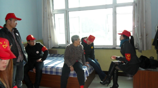 13、去北林区城市养老服务中心看望老人 - 爱心传递志愿者服务队 - 绥化市爱心传递志愿者服务队