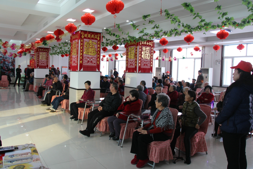 2014年1月25日绥化市福利家园慰问演出