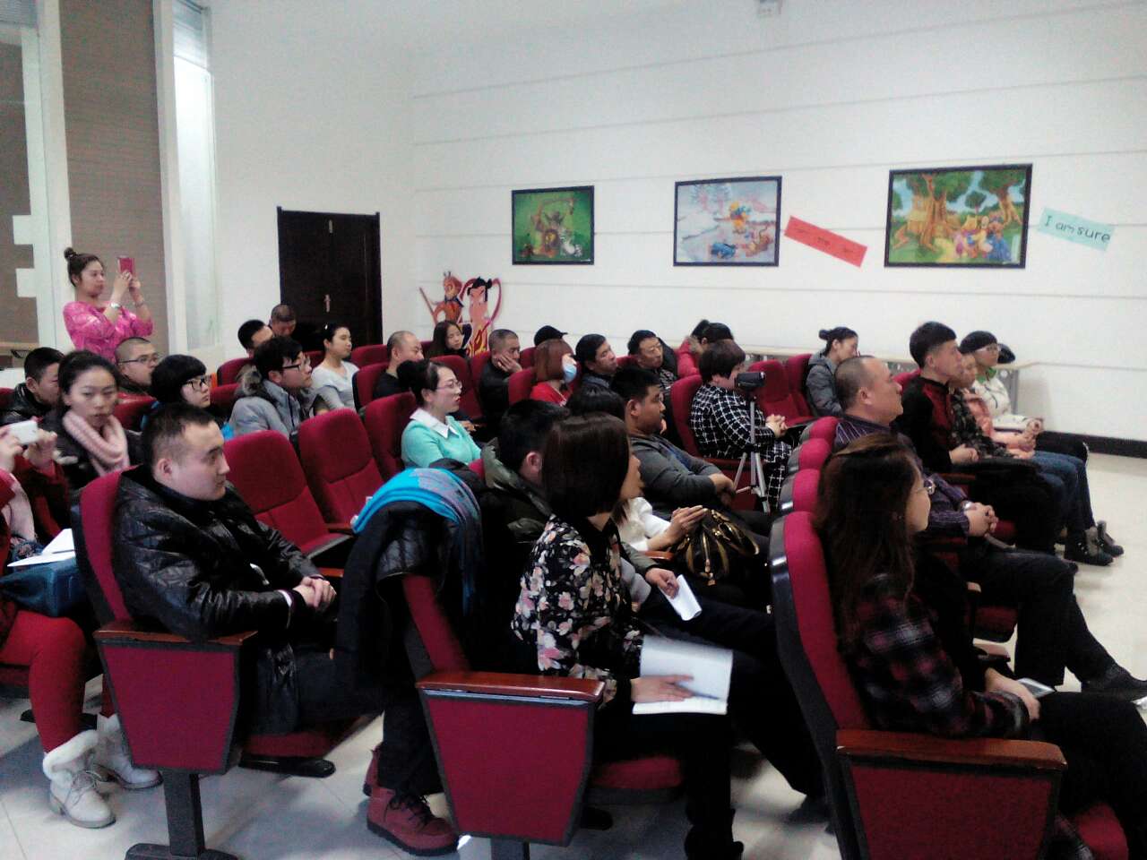 2015年01月31日对志愿者进行系统培训