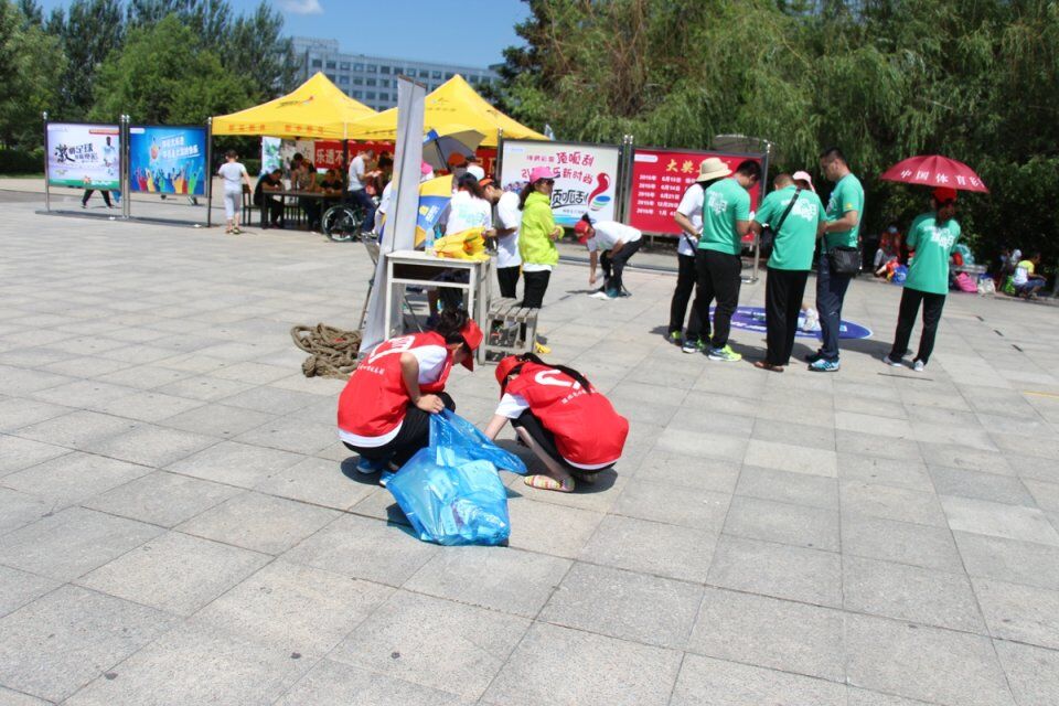 2016年07月02日绥化全民健身挑战日志愿服务